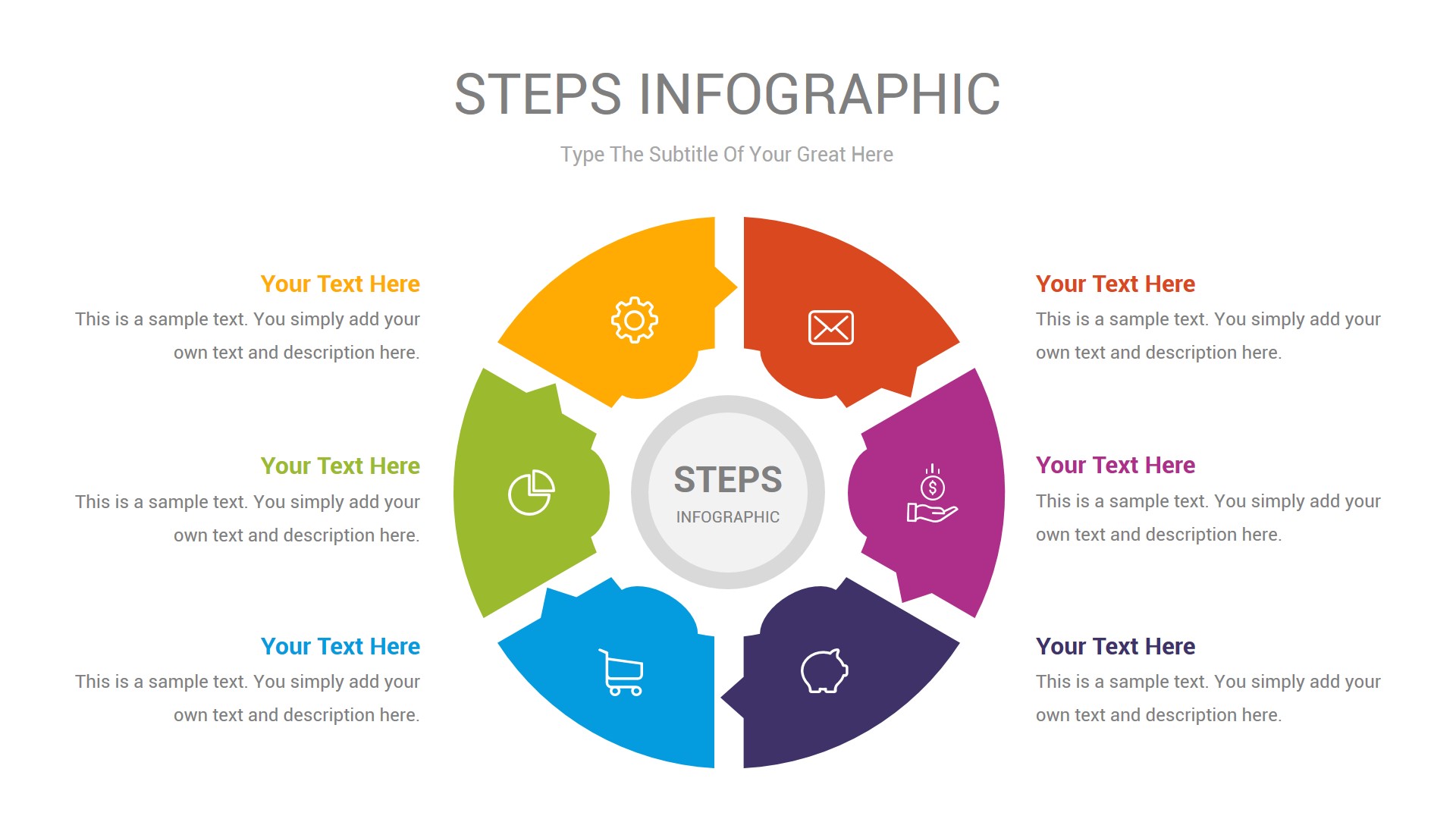 Steps Infographic PowerPoint Template by Neroox | GraphicRiver