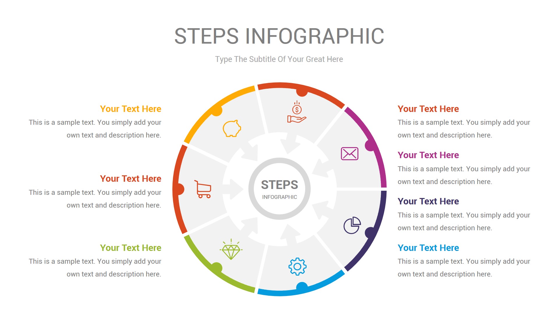 Steps Infographic PowerPoint Template by Neroox | GraphicRiver