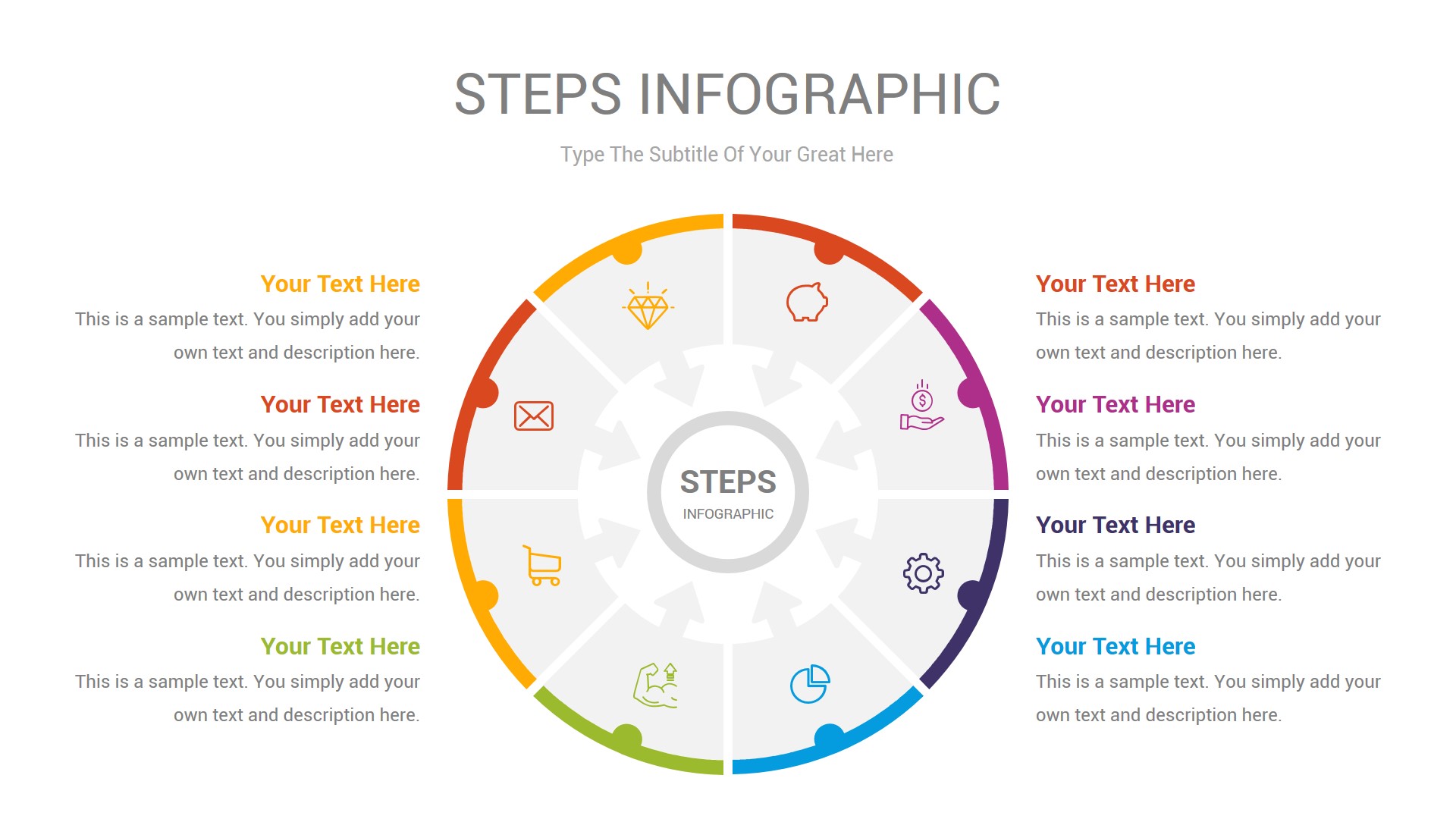 Steps Infographic PowerPoint Template by Neroox | GraphicRiver