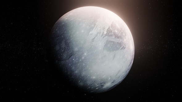 Photorealistic Pluto 8k Textures 3D Model