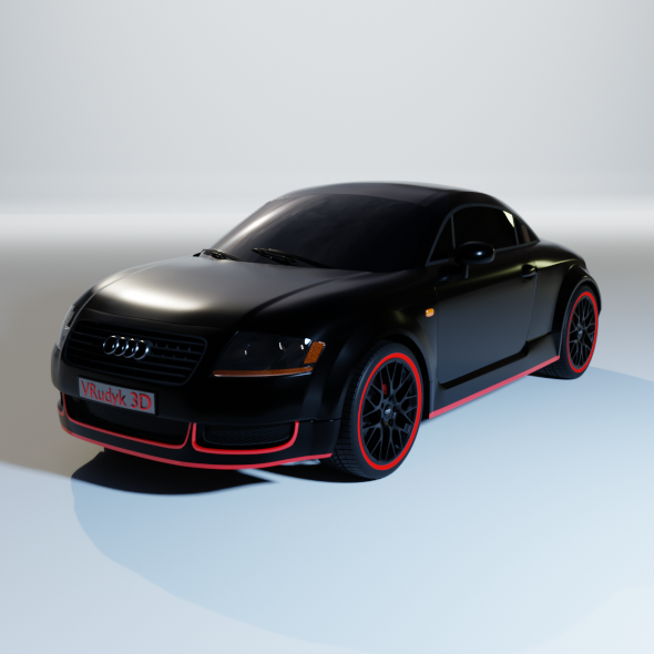 Audi TT - 3Docean 29297792