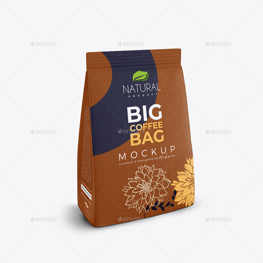 Download Coffee Or Flour Bag Mockup By Mockupcrew Graphicriver