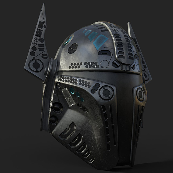 Mandalorian Helmet Pbr - 3Docean 29306049