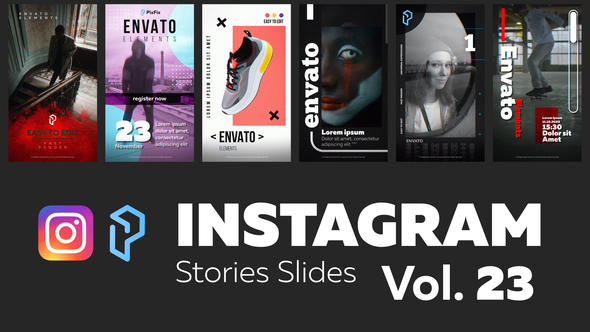 Instagram Stories Slides - VideoHive 29315574
