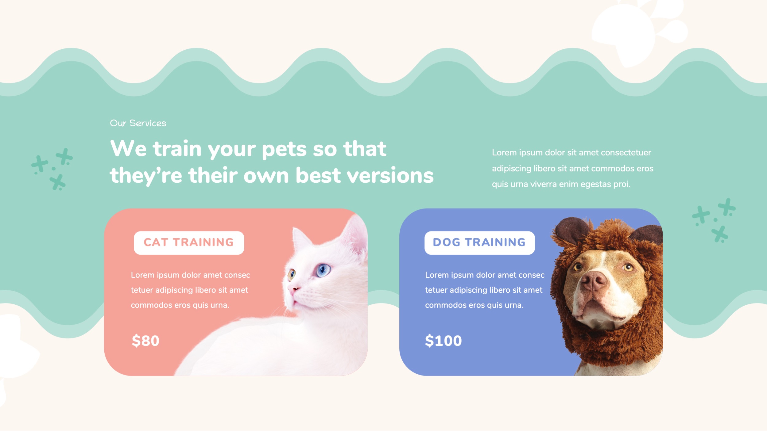 Pet Care & Veterinary PowerPoint Template, Presentation Templates ...