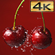 Red Cherries with Stems - VideoHive Item for Sale