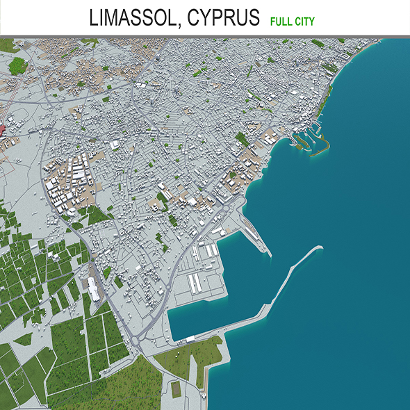 Limassol city Cyprus - 3Docean 29322430