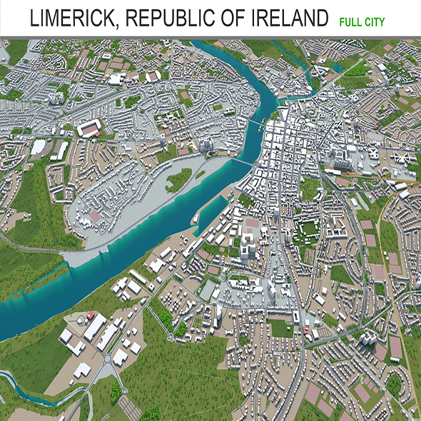 Limerick city Republic - 3Docean 29322481