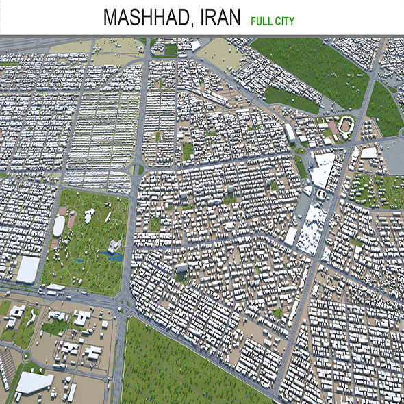 Mashhad city Iran - 3Docean 29325916