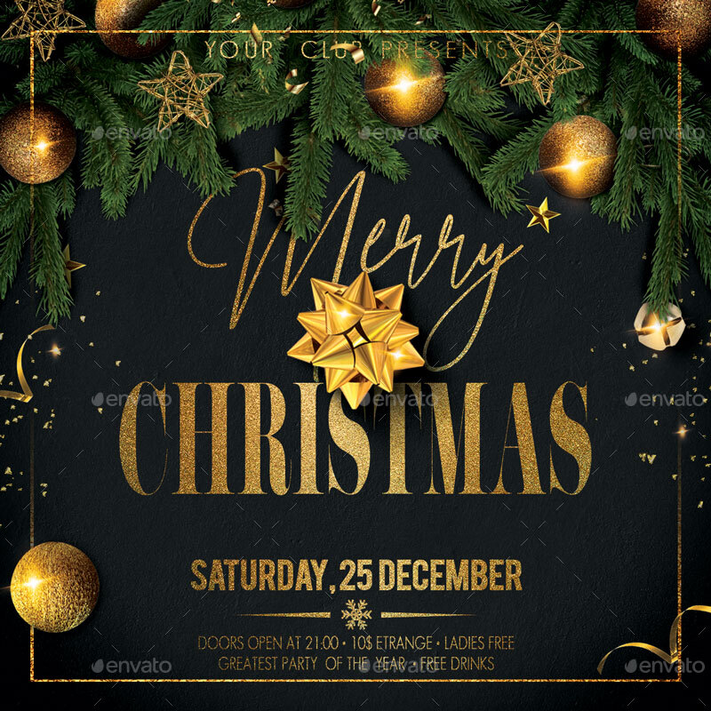 Christmas Flyer, Print Templates | GraphicRiver