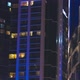 High Quality Footage a Night View of Highrise Buildings - VideoHive Item for Sale