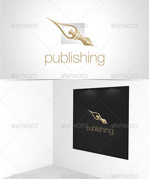 Publishing House Logo Template - Objects Logo Templates