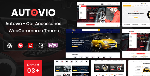 Autovio – Car Accessories WooCommerce Theme