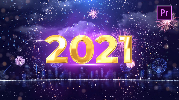 New Year Countdown 2024 Premiere Pro