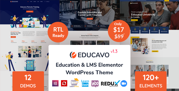 Educavo – Education WordPress Theme