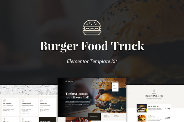 Burger Food Truck - ThemeForest 25957154