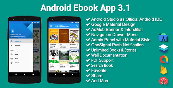 Android Ebook App - CodeCanyon 12371704