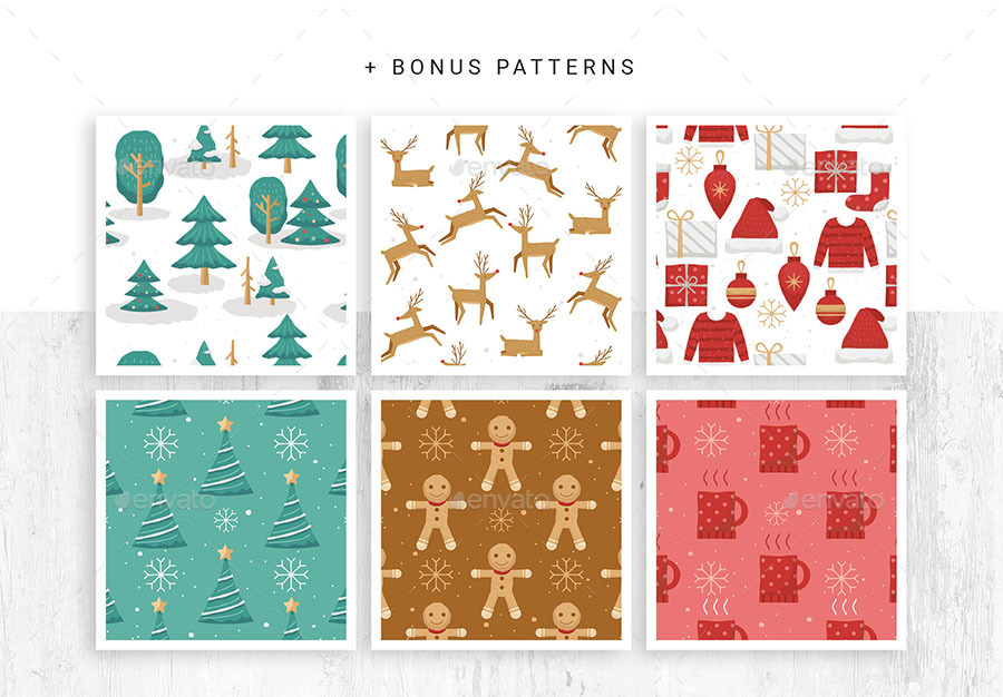 Christmas Clipart & Vector Graphics Pack, Graphics | GraphicRiver