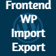 Frontend Addon - WP Awesome Import Export Plugin