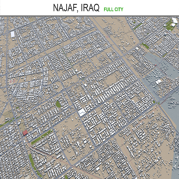 Najaf city Iraq - 3Docean 29348046