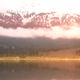 Lake And Snow Covered Mountain With Clouds 2 - VideoHive Item for Sale