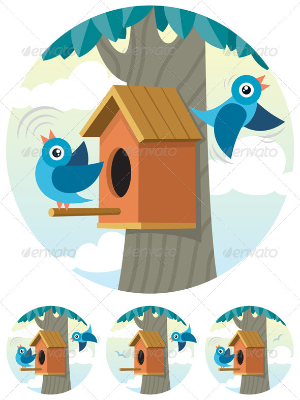 Birdhouse - Animals Characters
