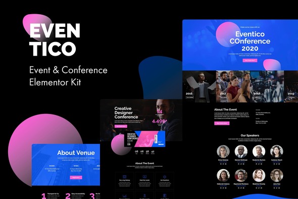 Eventico - EventConference - ThemeForest 26221230