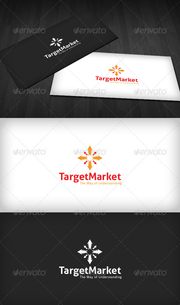 Target Market Logo - Vector Abstract