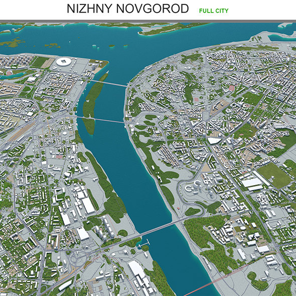 Nizhny city Novgorod - 3Docean 29350496