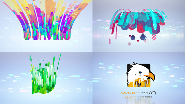 Clean Flying 3D - VideoHive 29353851