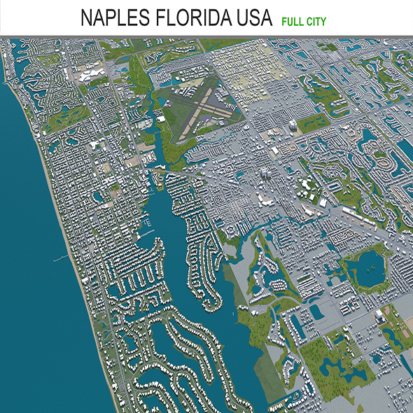 Naples city Florida - 3Docean 29360490