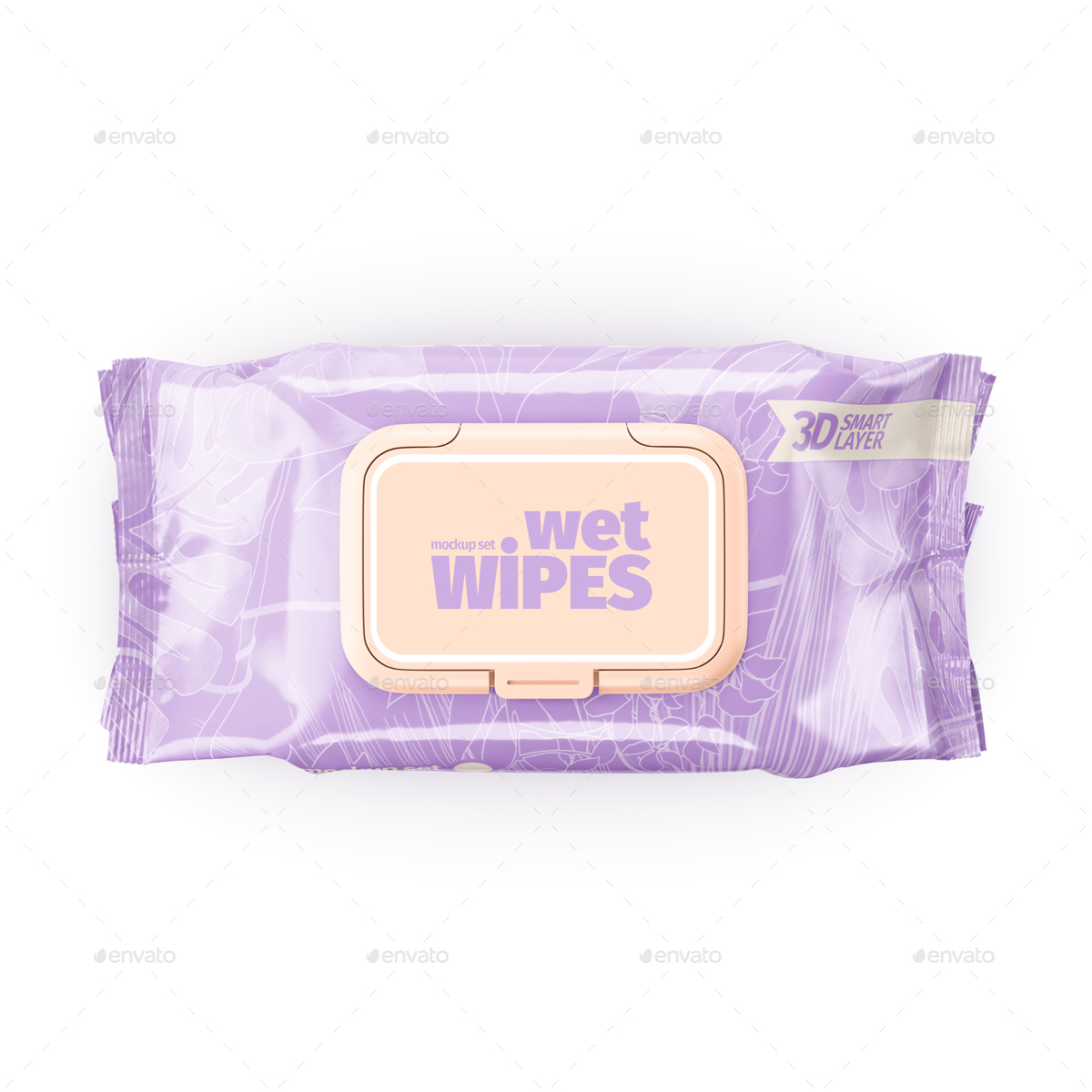 Download Wet Wipes Packaging Mockup Set Glossy By Rv Plus Graphicriver