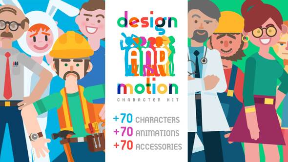 Design and Motion Character Animation Toolkit