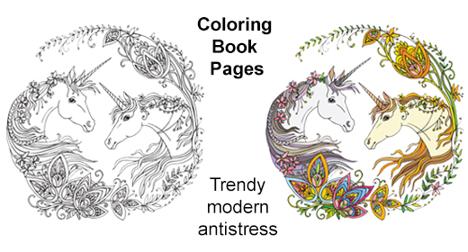 Coloring Book Pages for Adult