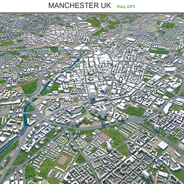 Manchester city UK - 3Docean 29363410