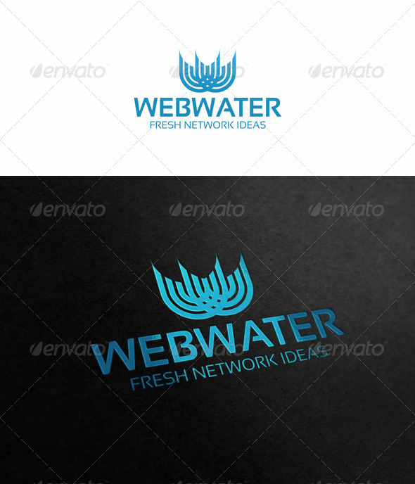 W-Logo.Webwater - Letters Logo Templates