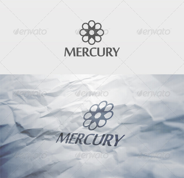 Mercury Logo - Vector Abstract