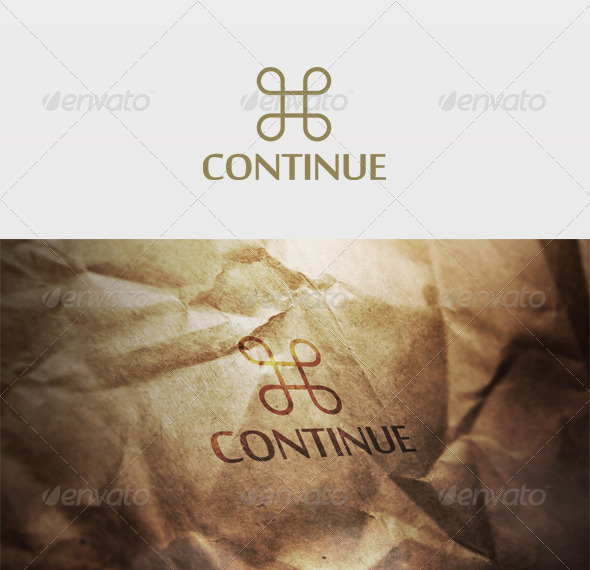 Continue Logo - Vector Abstract