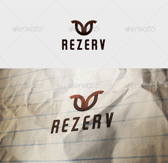 Rezerv Logo - Vector Abstract