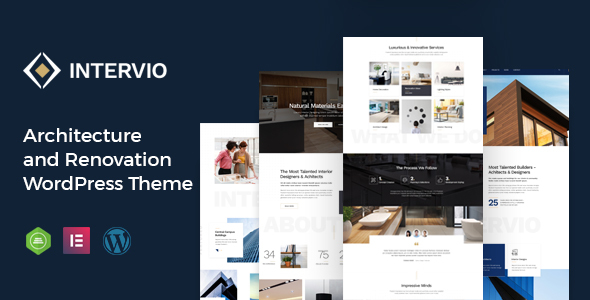 Intervio – Architecture WordPress Theme