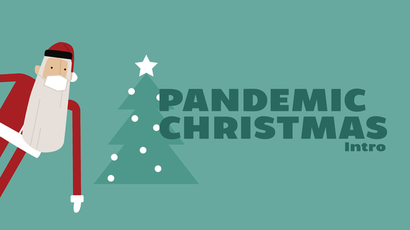 Pandemic Christmas Intro - VideoHive 29371585