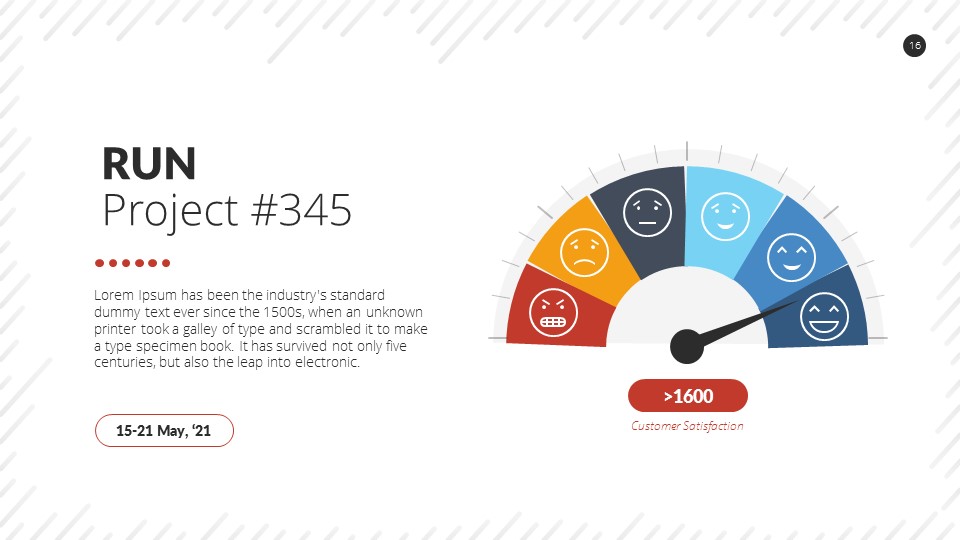 Run Project PowerPoint Presentation Template, Presentation Templates