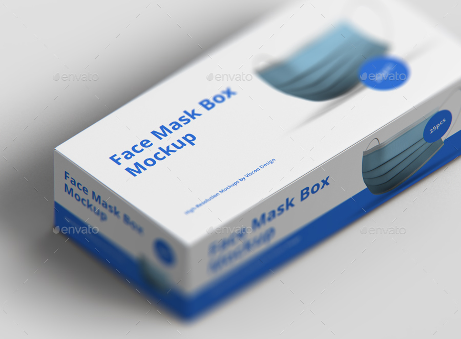 Download Face Mask Mockup Box Bundle by visconbiz | GraphicRiver