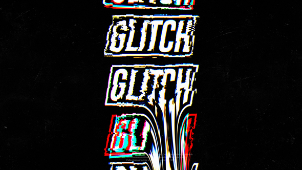 Glitch Logotype - VideoHive 29377119
