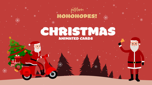 HohohopesIAnimated Christmas Cards - VideoHive 29383584