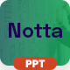 Notta – Brand Guidelines Powerpoint Template
