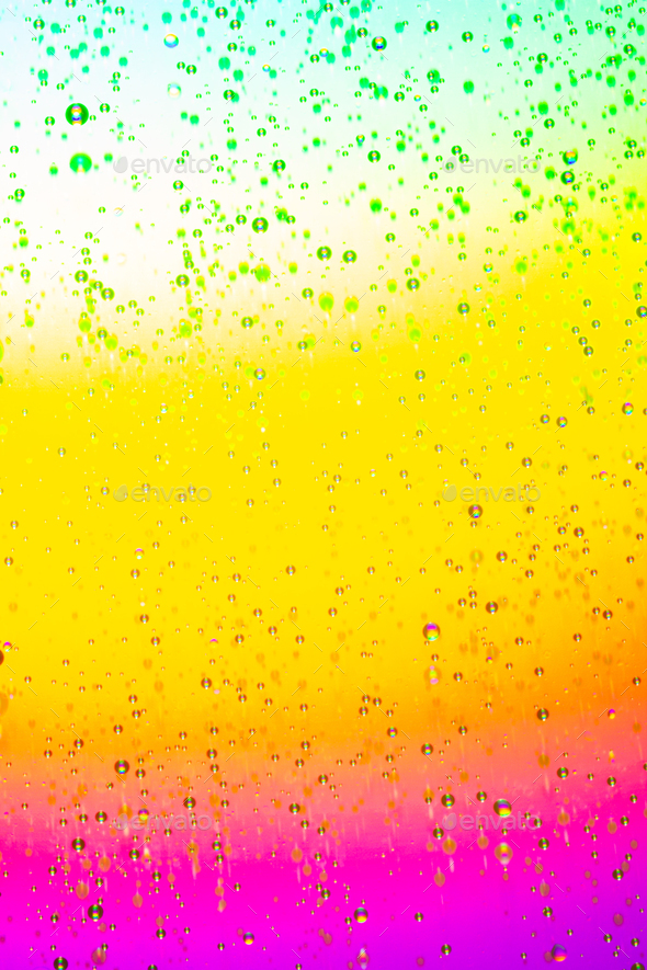 Colorful Gradient abstract background with water droplets Stock Photo by  formatoriginal