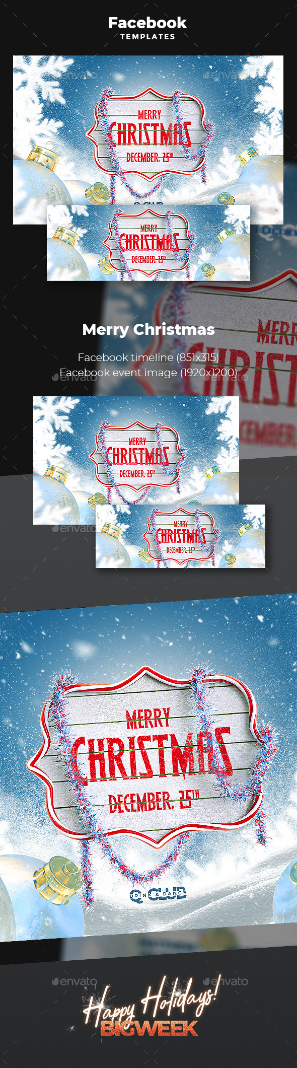 [DOWNLOAD]Christmas Facebook Cover