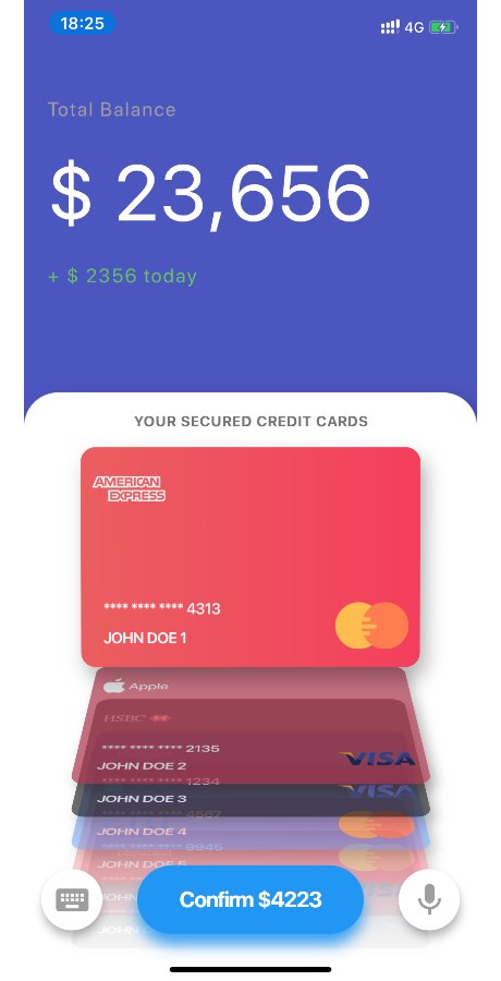 Flutter Credit Card Picker Template In Flutter By Teamboilerplate Codecanyon