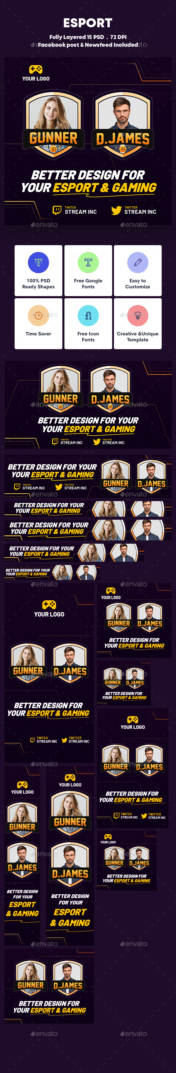 [DOWNLOAD]eSport Banners Ad